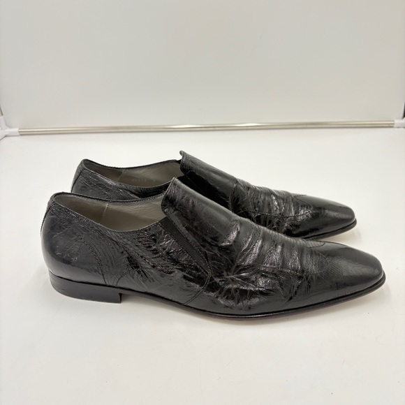 Cesare Paciotti Men’s Black Leather Loafer Shoes Luxury Elegant Designer Italy 9 main image 5